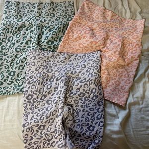 shein biker shorts 3 piece